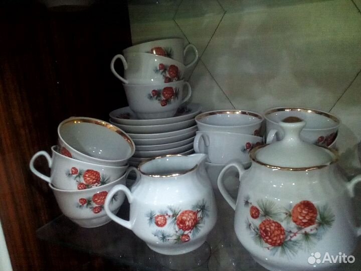 Чайный сервиз СССР на 12 персон