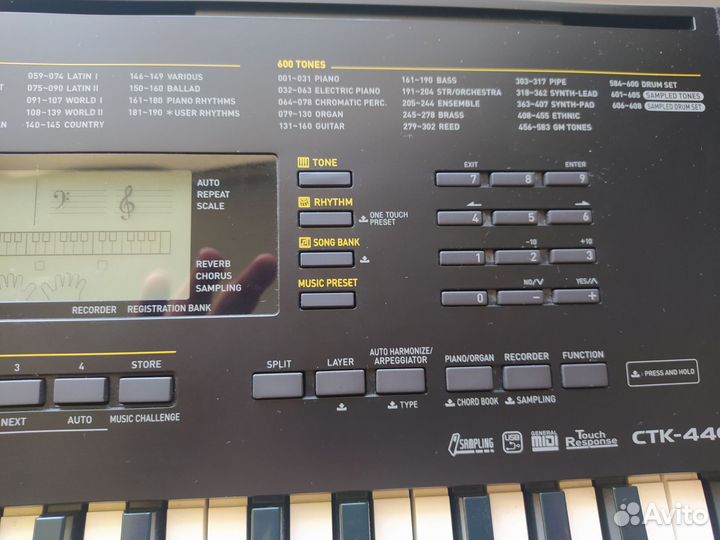 Синтезатор Casio CTK -4400