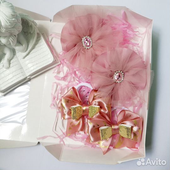 Бантики в подарочной упаковке