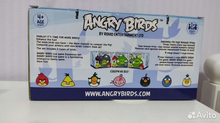 Angry Birds игрушки мягкие