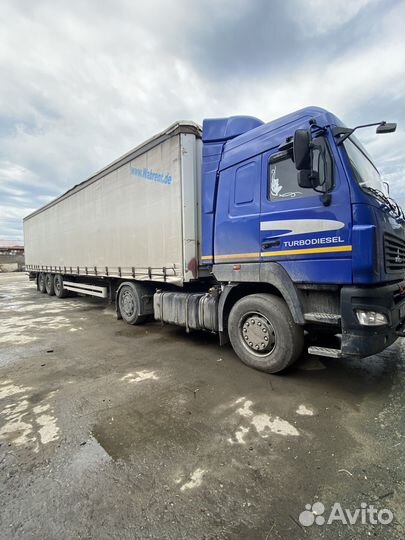 МАЗ 544019-1421-031 с полуприцепом, 2013