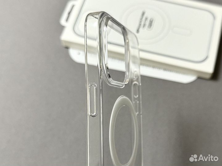 Чехол на iPhone 15 Pro Max Clear Case Magsafe