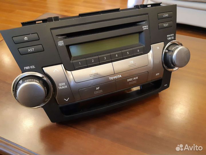 Штатная магнитола Toyota Highlander