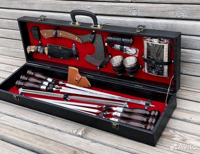 Шашлычный подарочный набор