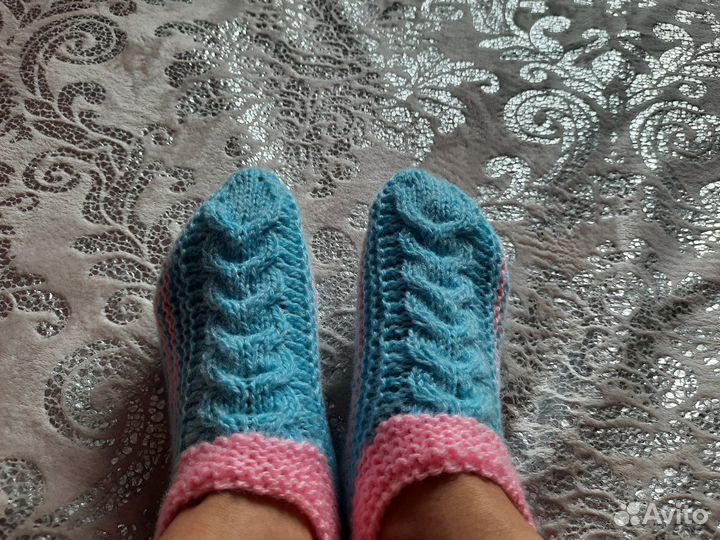 Продаю вязаные носки чистошерстяные