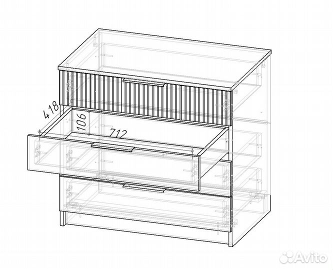 Джерси Комод км-001