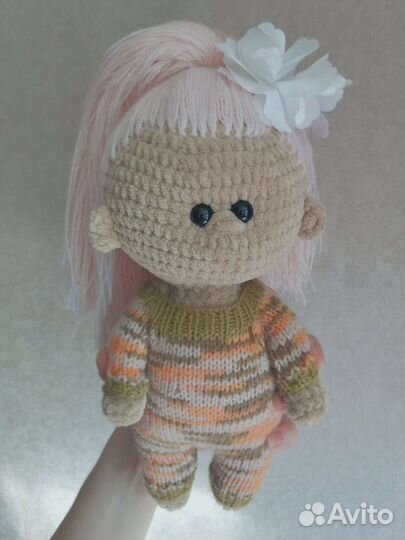 Кукла. Вязанная игрушка