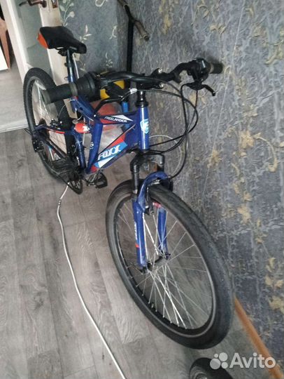 Велосипед бу горный двухподвесный 26