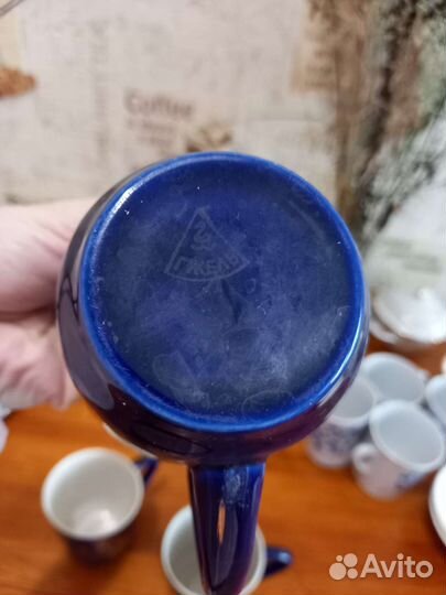 Чайные чашки гжель