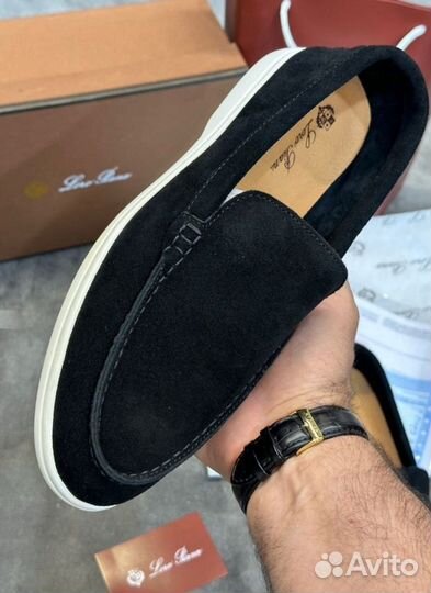 Лоферы Loro Piana долговечные