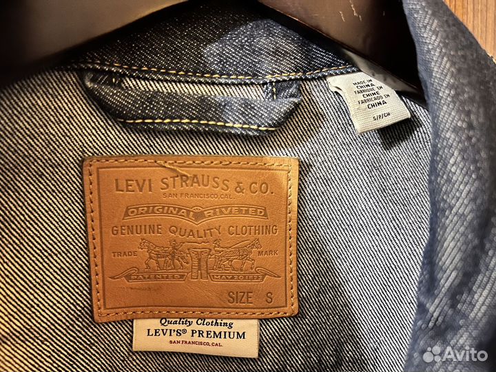 Джинсовка Levi's Premium (S) Оригинал