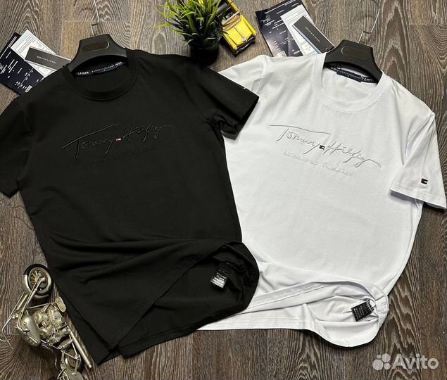 Футболка Tommy Hilfiger Premium (топ 2024)