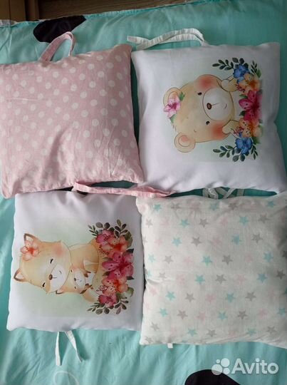 Бортики в детскую кроватку