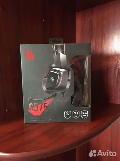 Наушники A4tech Bloody G575, черные