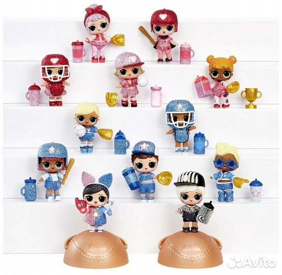 Кукла-сюрприз LOL в шаре (новогодняя серия)