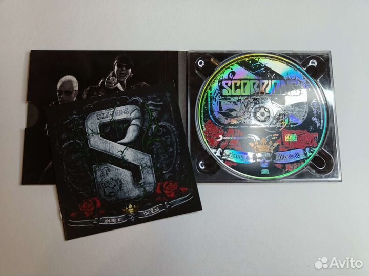 Диск Scorpions - Sting In The Tail с автографами