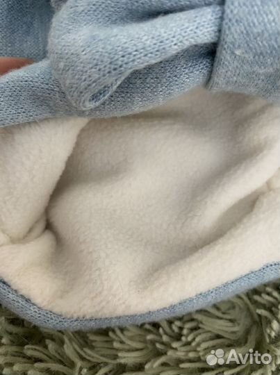 Шапка тюрбан на девочку 2-3 года