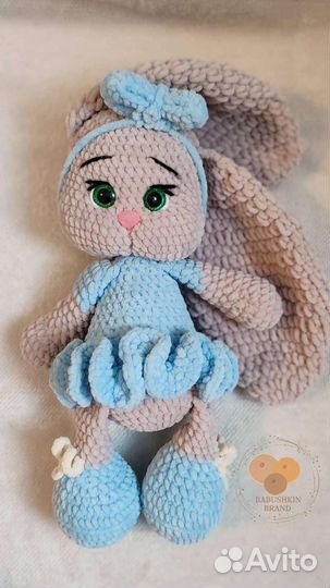 Мягкая игрушка зайка, мишка, гусеница,ослик, жираф