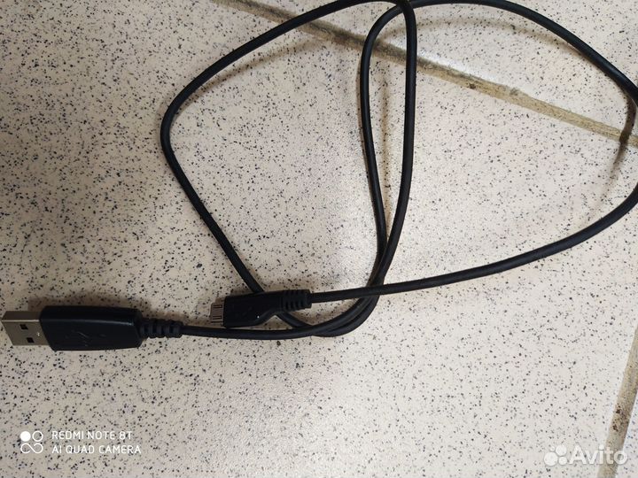 Сетевой и USB-кабель для подключения оргтехники