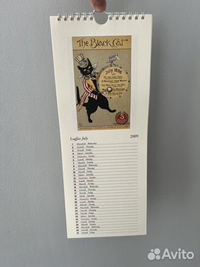 Календарь с котиками