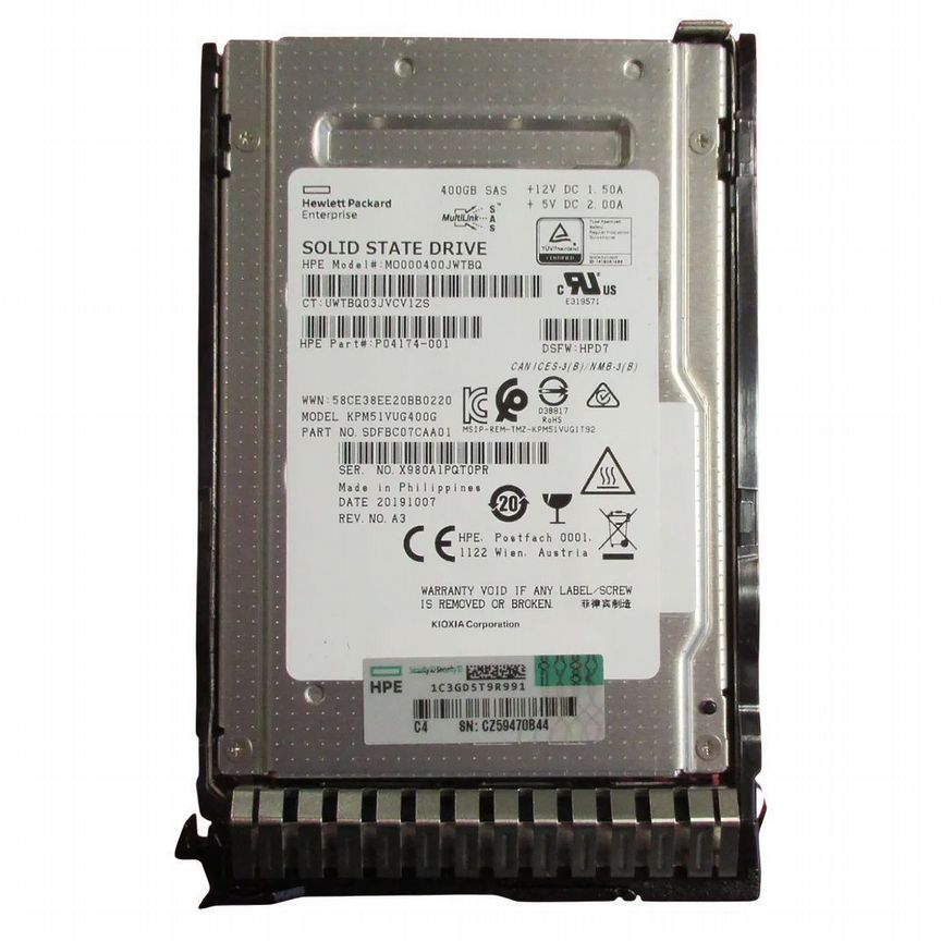 [MO000400JWTBQ] Жесткий Диск Hp 400gb Sas 2.5" Ssd Mo000400jwtbq