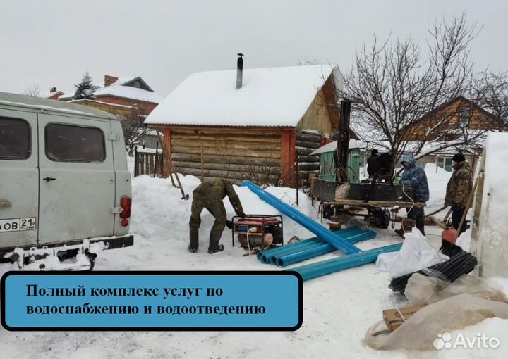 Бурение скважин на воду Цивильский район