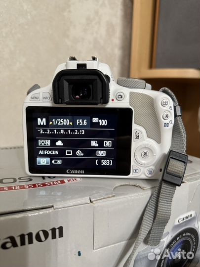 Фотоаппарат canon 100d 18-55kit