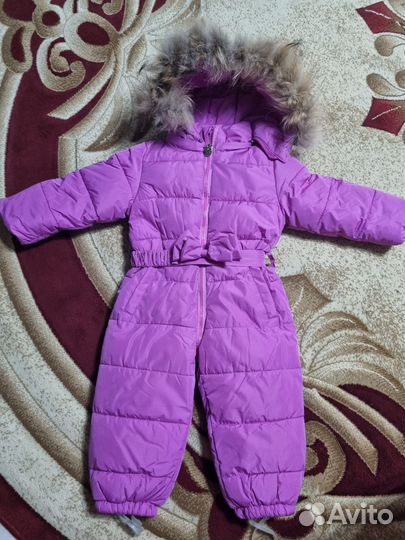 Зимний комбинезон для девочки