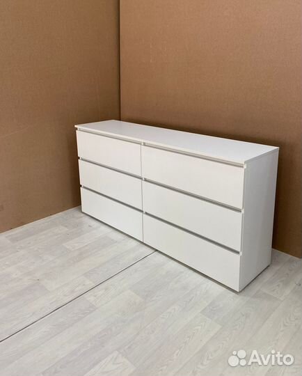 Комод белый Денвер 160 см (аналог икеа)
