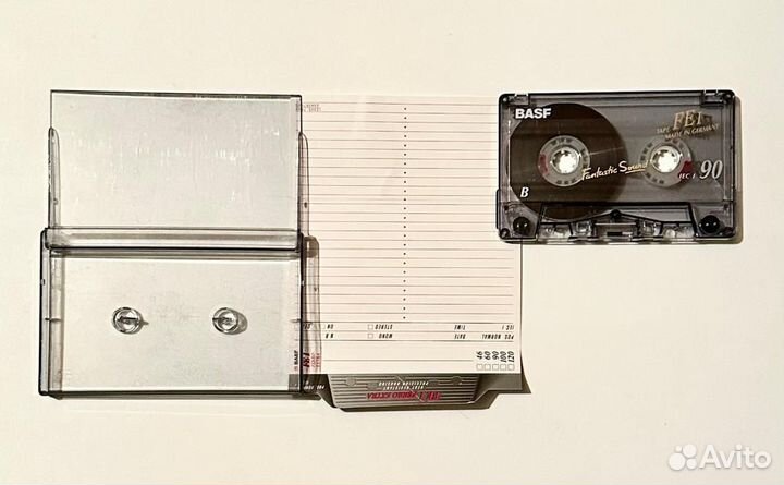 Аудиокассета basf с качественной записью