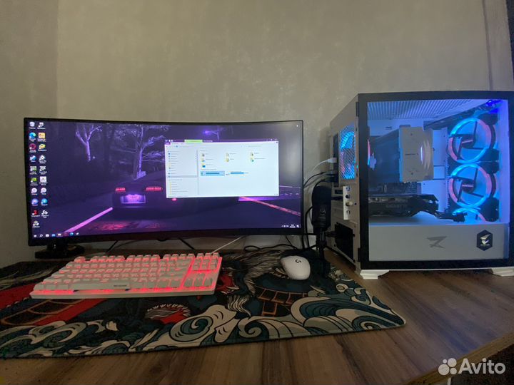 Игровой пк с полным комплектом