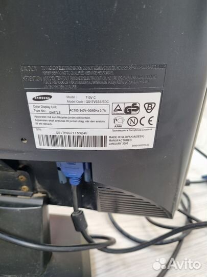 Монитор samsung 17