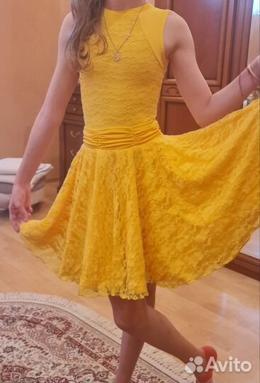 Рейтенгивое Платье для бальных танцев