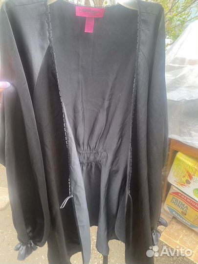 Халатик женский шелковый