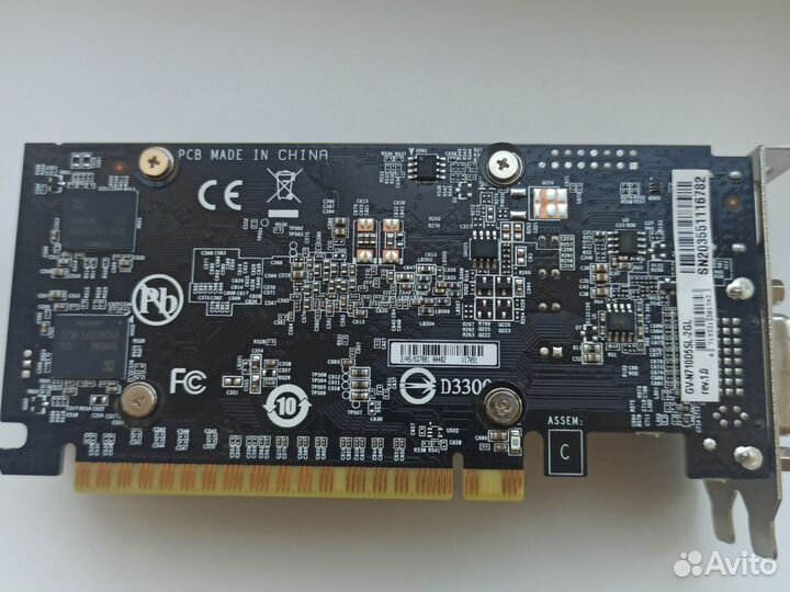 NVidia GeForce GT710 Gigabyte 2Gb (GV-N710D5SL-2GL