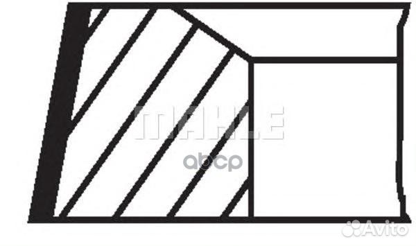 Кольца поршневыеd123 3.5x3x4/1 6xRVI