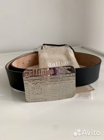 Ремень Galliano оригинал
