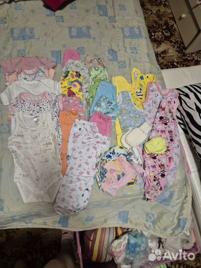 Детские вещи для новорожденных на девочку пакетом