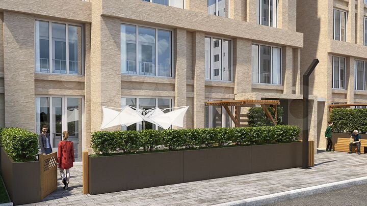 1-к. квартира, 57,4 м², 1/8 эт.