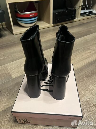 Ботильоны женские 38 (ботинки на каблуке) Obba