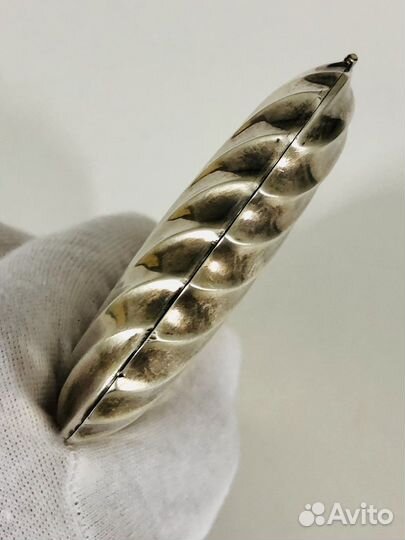 Портсигар антик серебро 1887 год