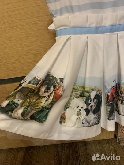 Платье для девочки нарядное 134