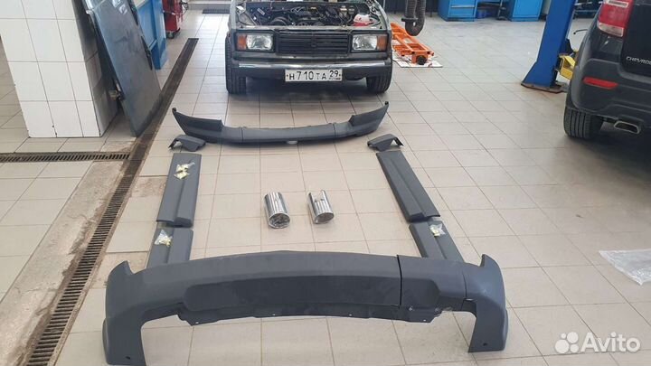 Обвес freelander 2 dynamic black