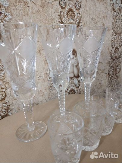 Хрустальная посуда СССР