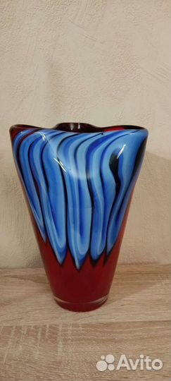 Ваза Муранское стекло Италия