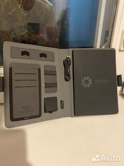 Блокнот с встроенным power bank