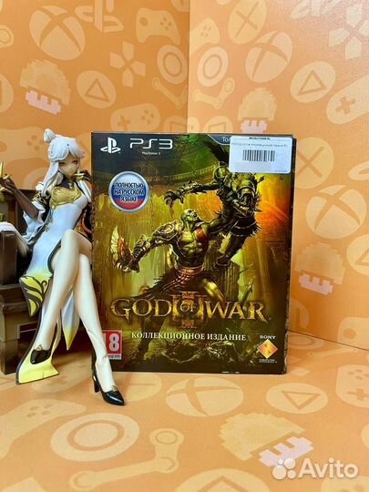 PS3 God Of War 3 Коллекционное Издание б/у