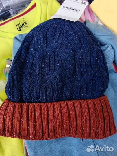 Шапка для мальчика новая на флисе