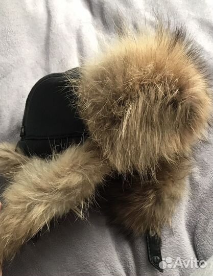 Шапка ушанка из натурального меха