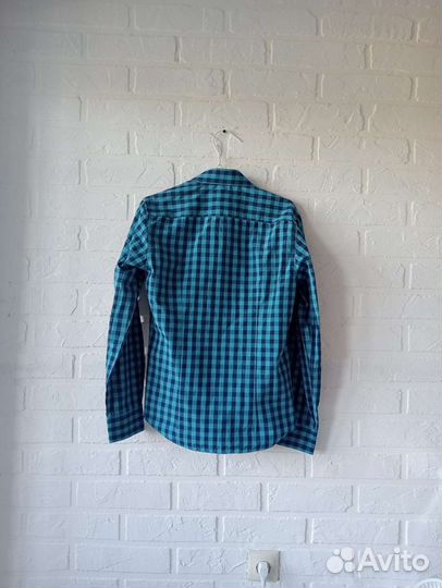 Рубашка в клетку р.164-170 (S)